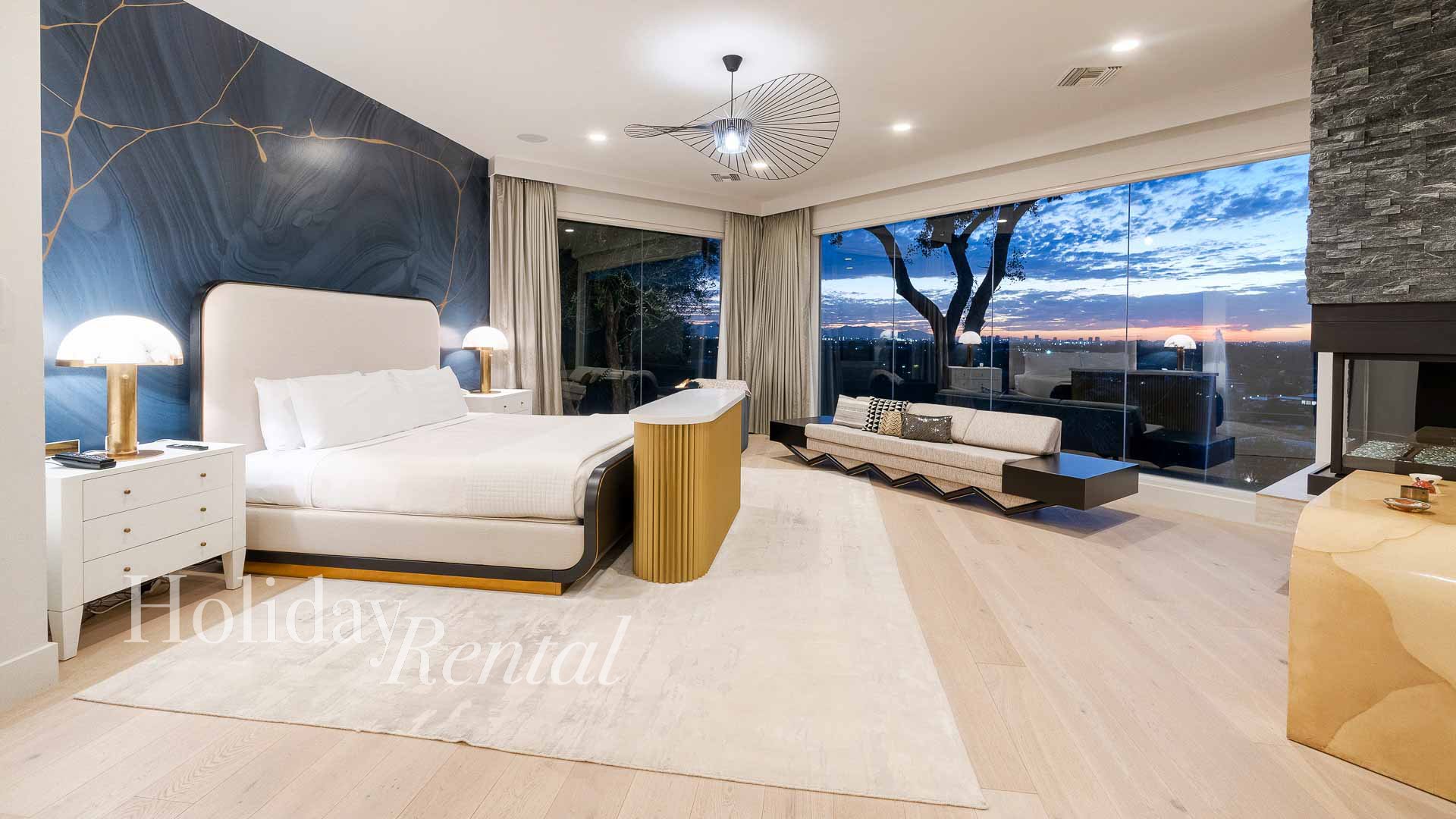 Master Bedroom - King Bed with amazing views