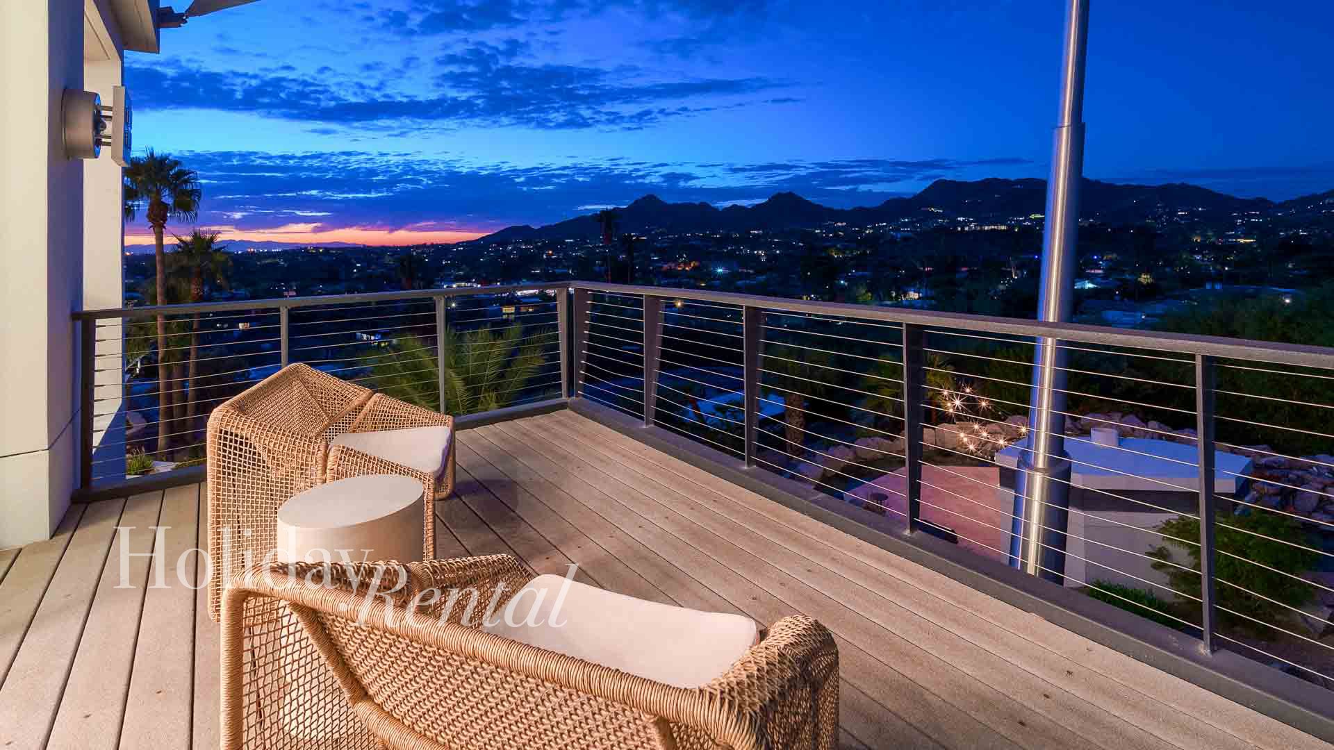 Stunning views from your own private balcony (Bedroom 2)